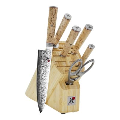 Block Set 7pc Miyabi Birchwood SG2