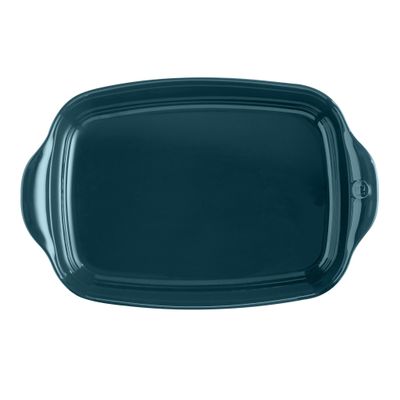 Baker Rect 16.5x10.6" Ocean 002