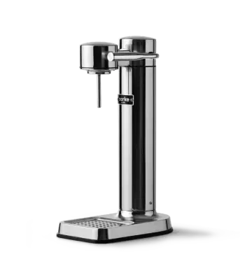 Aarke Carbonator III Polished Steel w/CO2 Cylinder 004