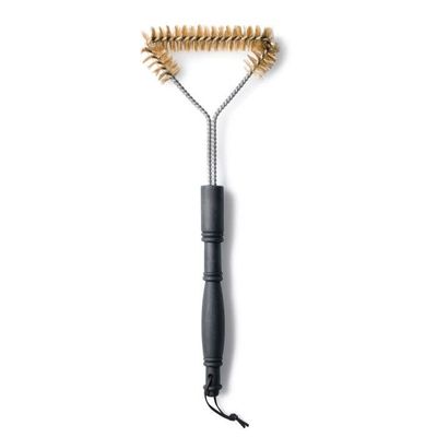 Grill Brush 3 Sided Extra Long Handle 006