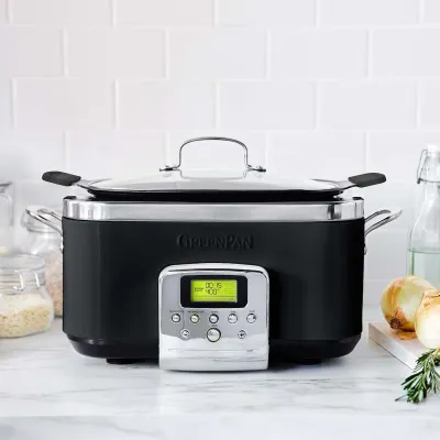 Slow Cooker 6qt Greenpan Elite Black 001