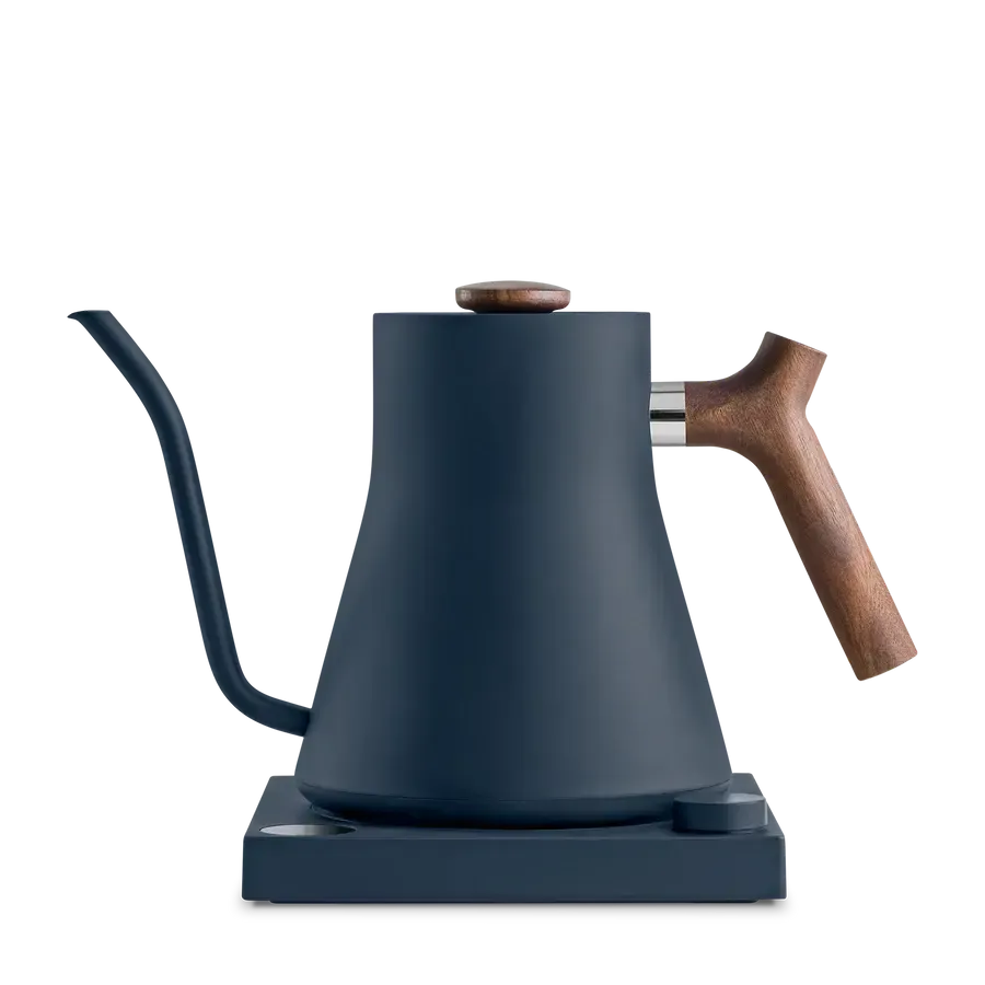 Kettle Electric .9L Pour Over Stagg EKG Pro Stone Blue/Walnut 004