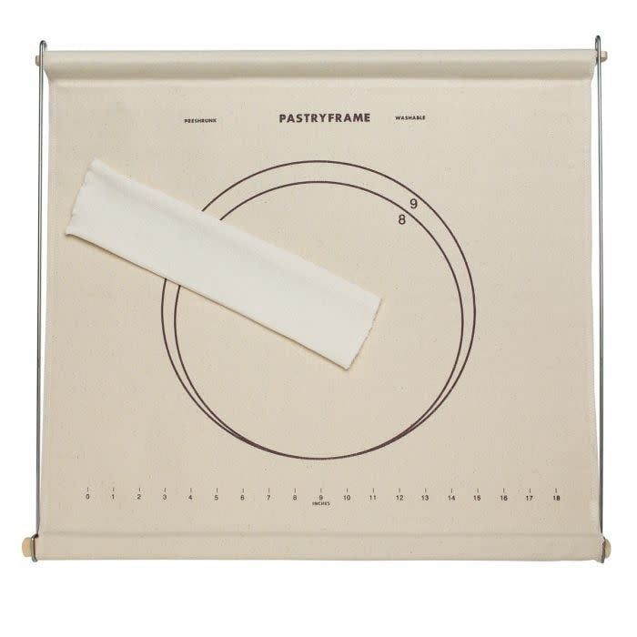 Pastry Cloth w/Frame &amp; Rolling Pin Cover Harold 012