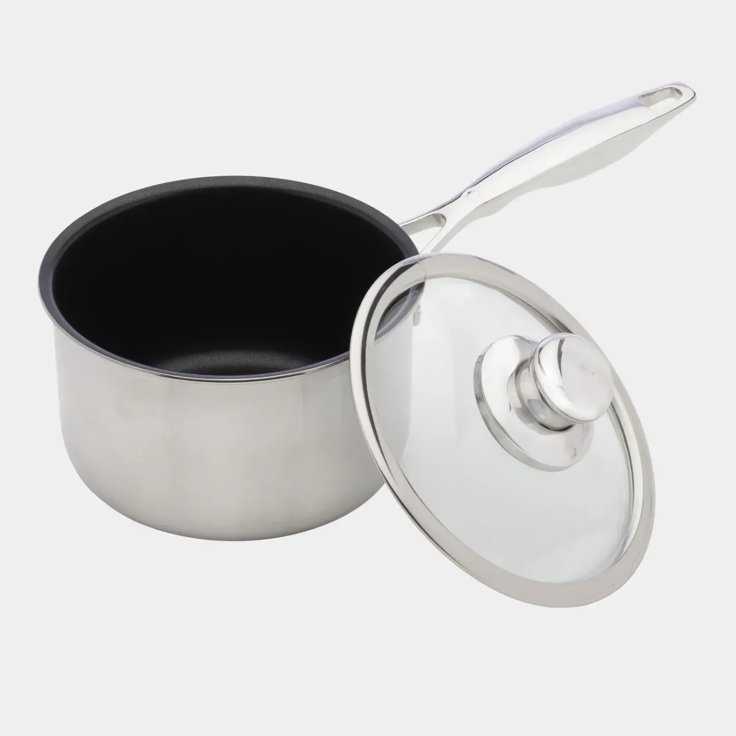 zz Sauce Pan 2.6qt w/Lid Clad NS Swiss Diamond
