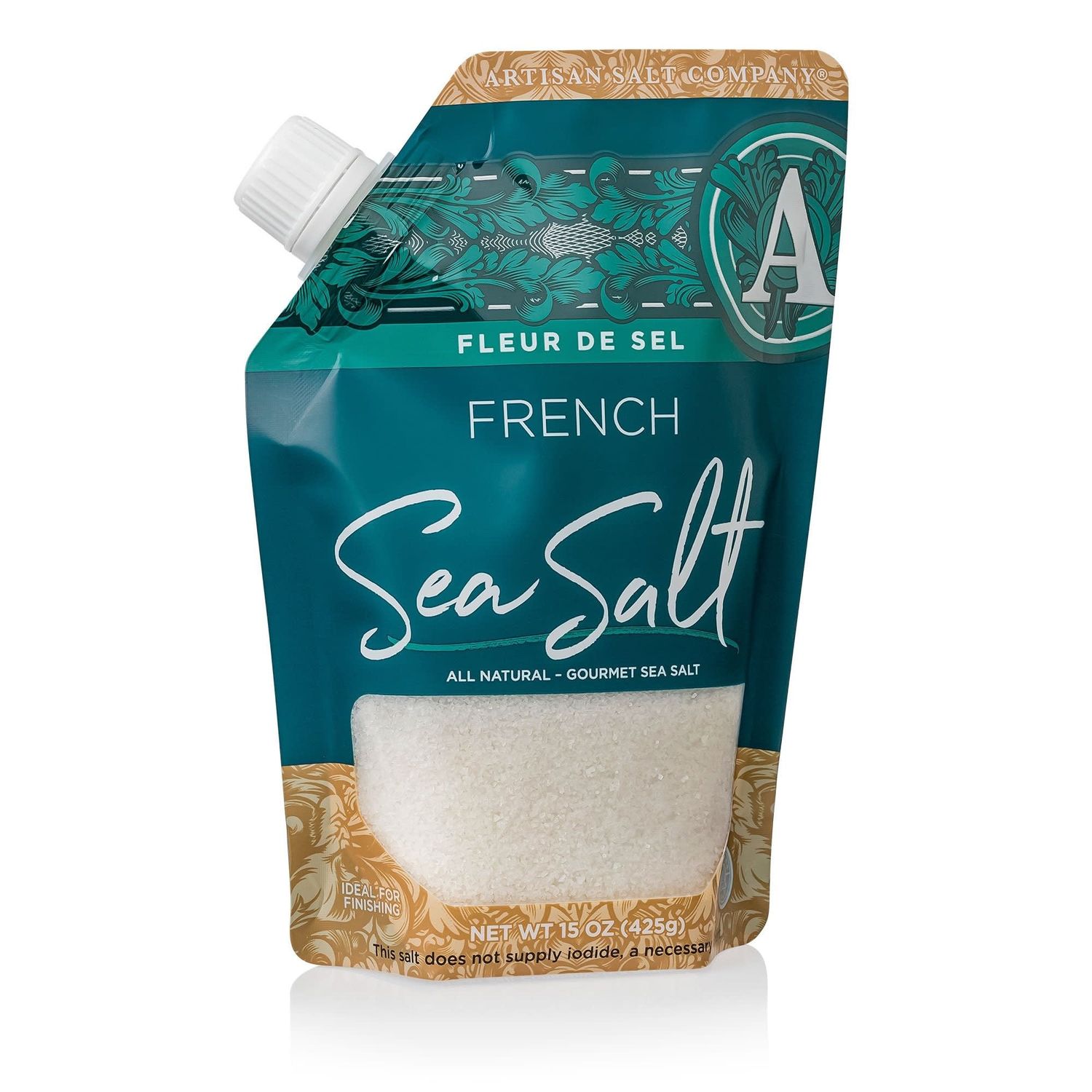 Fleur De Sel Fine Pour Spout 006