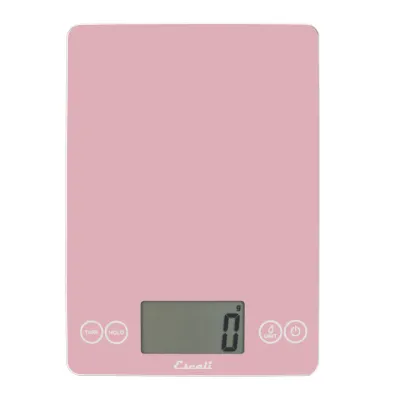 Scale 15lb Digital Arti Glass Classic Pink