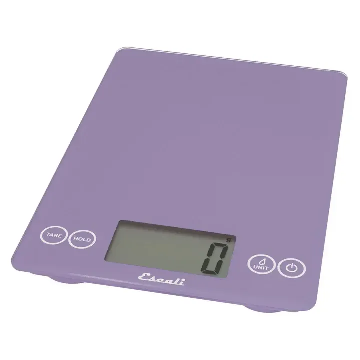 Scale 15lb Digital Arti Glass Classic Violet
