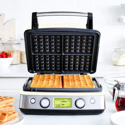 Waffle Maker 4-Squares Greenpan Elite Cloud Cream 001