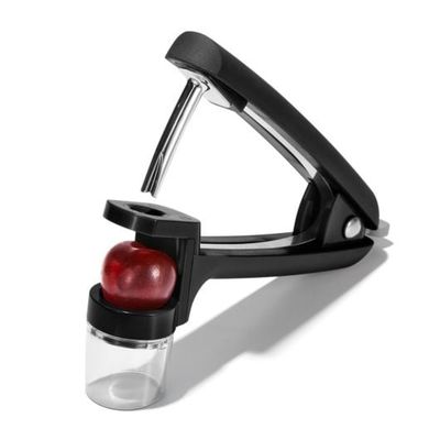 Cherry/Olive Pitter Hand Held Black OXO 0006