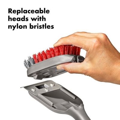 Grill Brush Cold Cleaning Nylon OXO 006