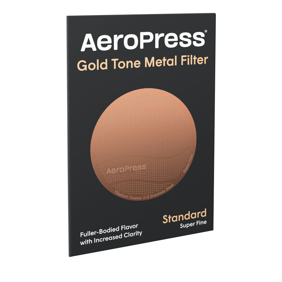 AeroPress Filter Gold Tone Standard Extra Fine 012