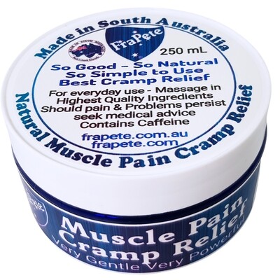frapete Muscle Cramp Relief Period Cramp Cream Balm very Fast Acting Cramp Cream