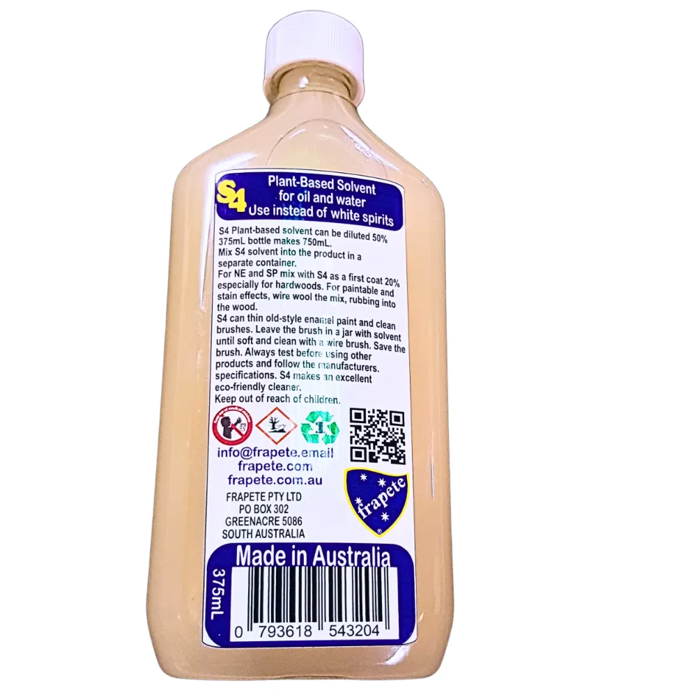 frapete Plant Based Eco Solvent 375mL makes 750mL