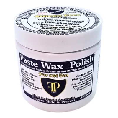frapete Paste Wax 450mL Clear Wax Finish Woodworking Tool Protection
