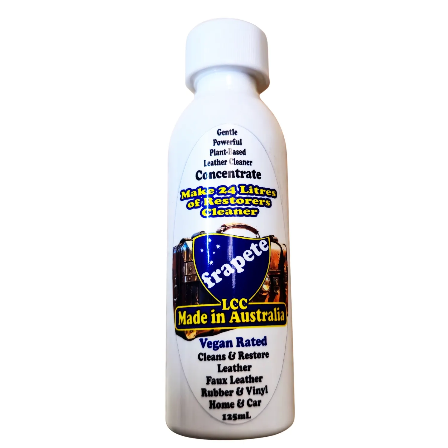 frapete Leather Cleaner Concentrate 125mL makes 1.25 Litres