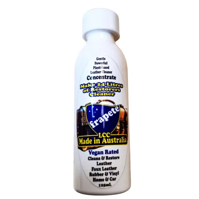 frapete Leather Cleaner Concentrate 125mL makes 1.25 Litres