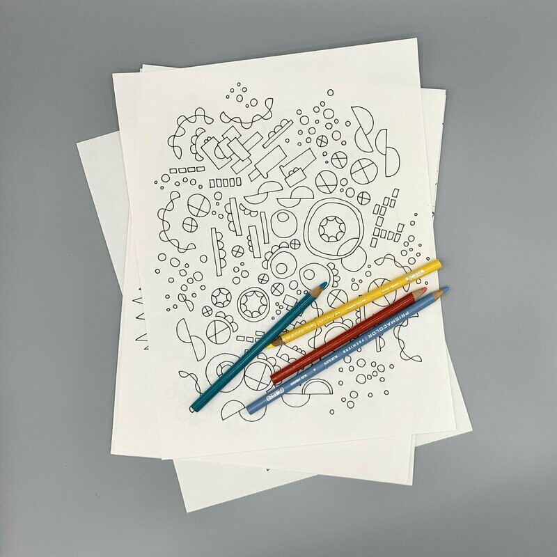 1 of Gabi’s Coloring Pages #theQuarantineBook printables