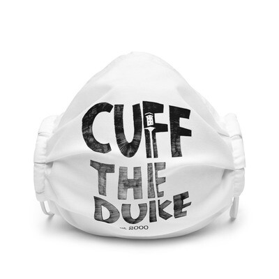 Cuff The Duke - Face Mask in White