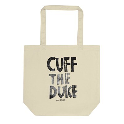 Cuff The Duke - Eco Tote Bag (White)