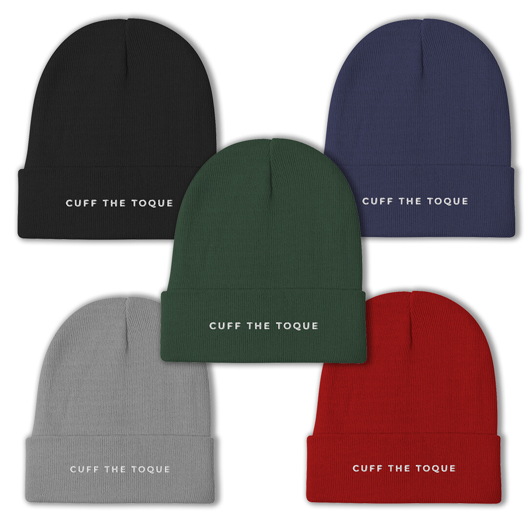Cuff The Toque - Embroidered Beanie