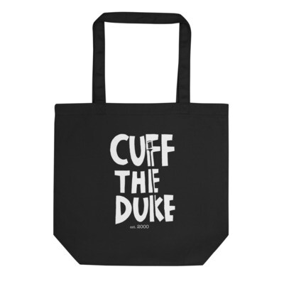 Cuff The Duke - Eco Tote Bag in Black