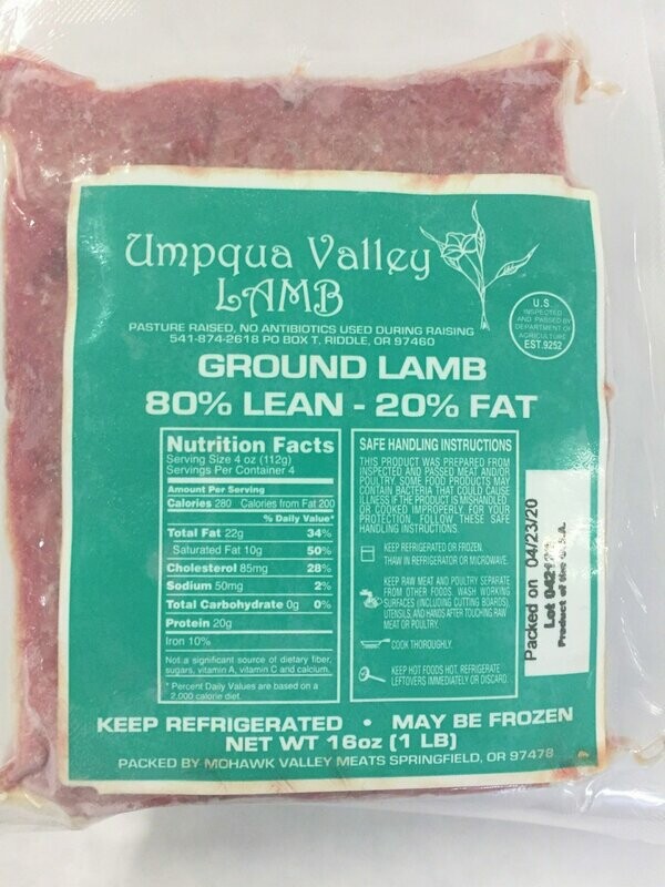Free-Range Ground Lamb
