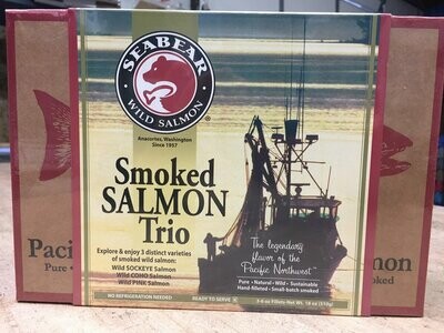 Smoked Salmon Trio Pack (Shipping Included)