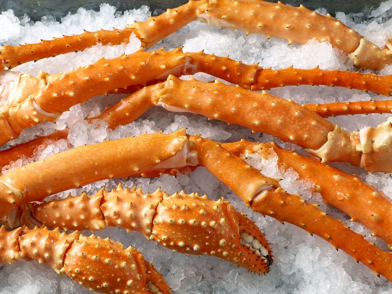 Golden King Crab Legs Golden King Crab Legs