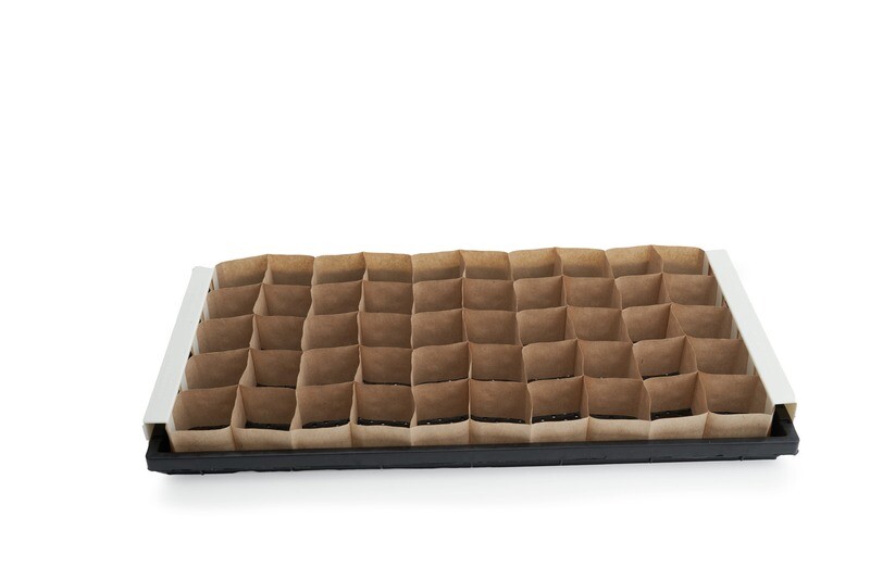 50 Cell Non-Chain Paper Pot, 10 Pack