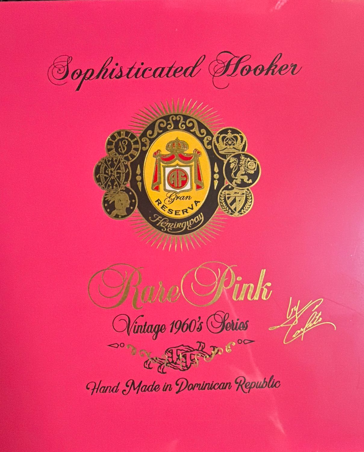 Rare Pink Sophisticated Hooker BX20