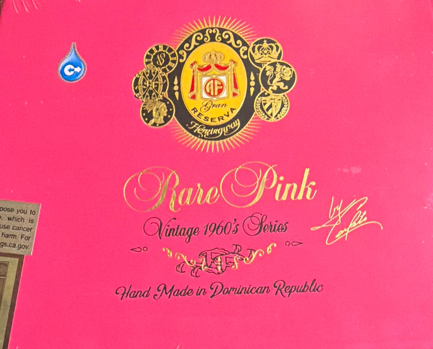 Rare Pink Fuente Work of Art BX25