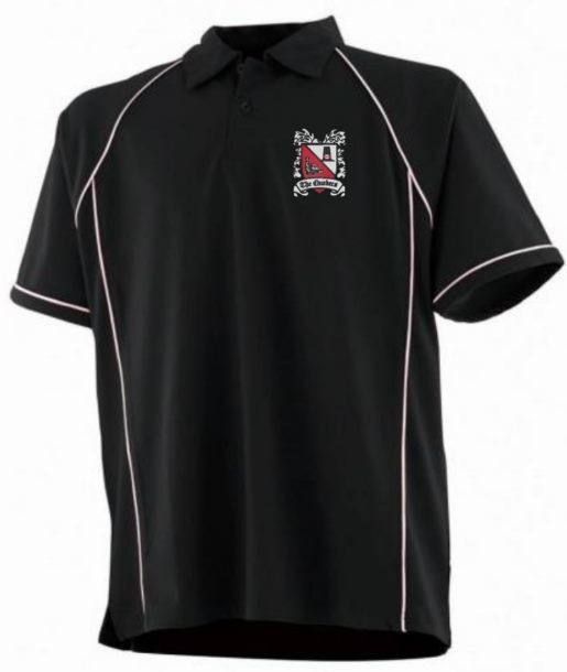 Polo Shirt Black Junior (Ordered on Request)