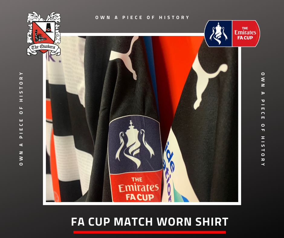 XX FA Cup Match Worn Shirt 2019