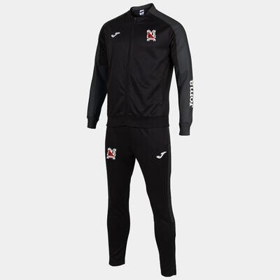 Joma Eco Championship Tracksuit Black/Anthracite (Adult) Ordered on Request