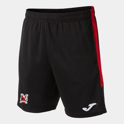 Joma Eco Championship Bermuda Shorts Black/Red (Adult) Ordered on Request
