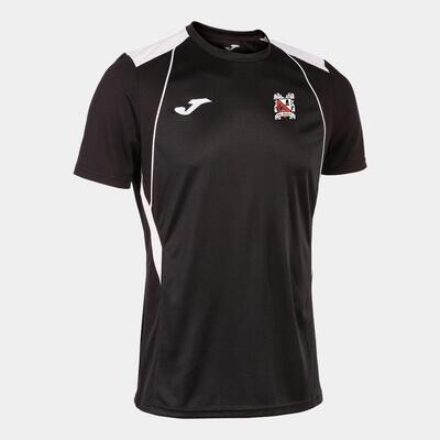 Joma Championship VII T-Shirt Black/White (Adult) Ordered on Request