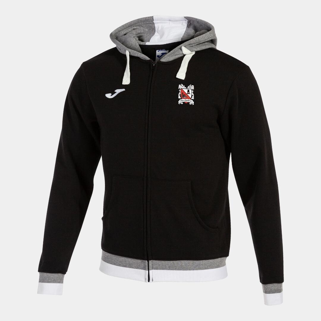 Joma Zipped Hoody Black (Adult) Ordered on Request