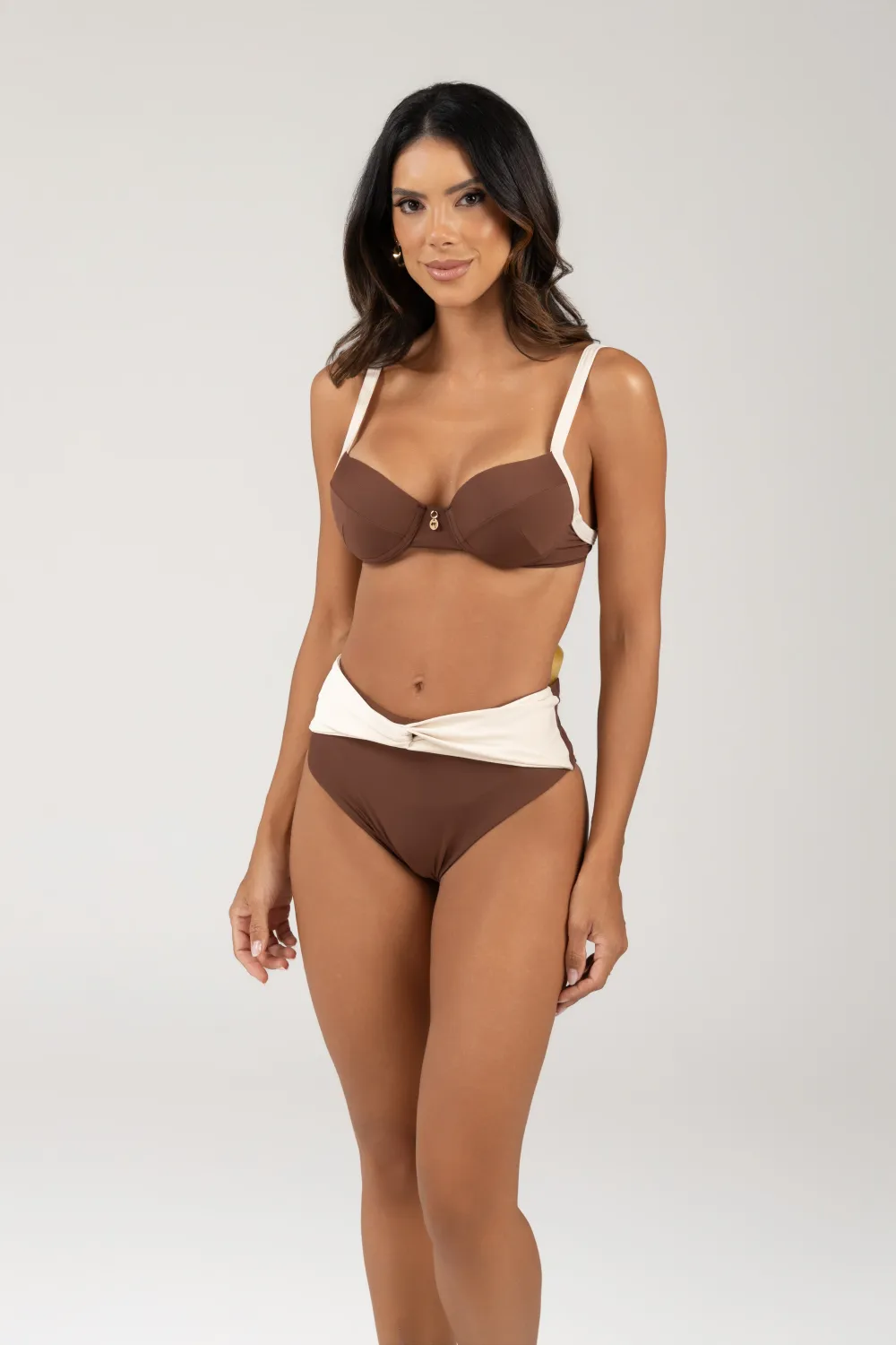 Classic Bikini Set with Hot Pant Tanga Bottom Classic Bikini Set with Hot Pant Tanga Bottom