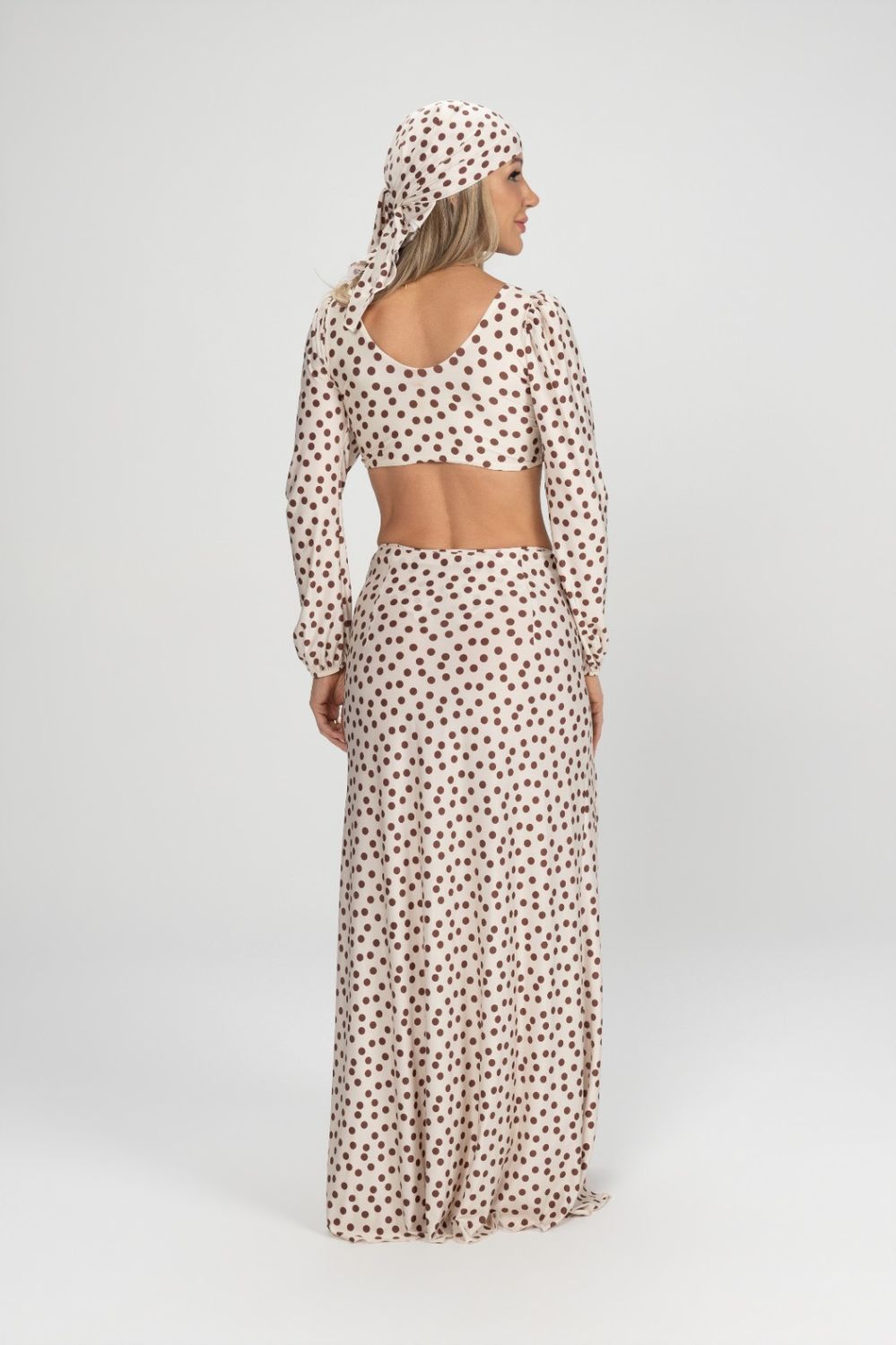 Vintage Polka Dot Skirt