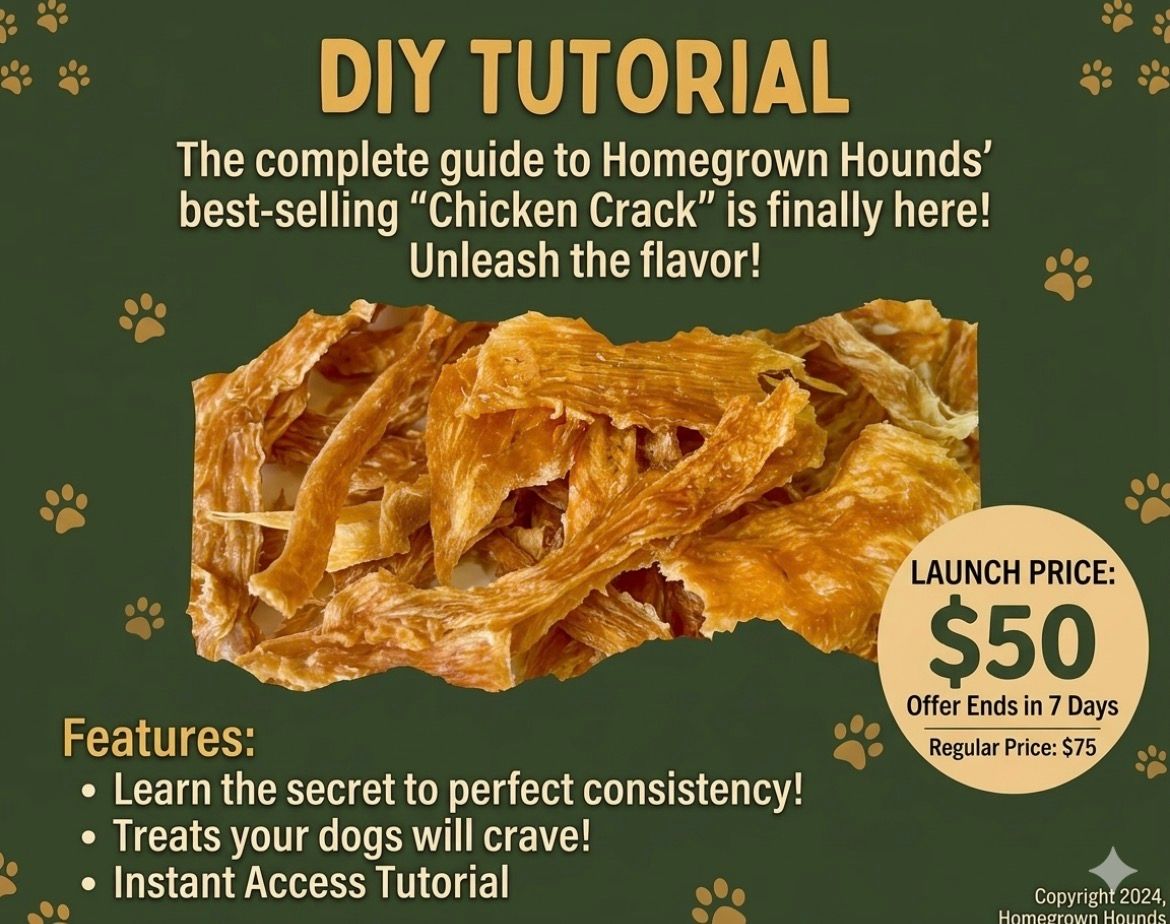 DIY Jerky Tutorial: Make the Famous Homegrown Hounds DIY Jerky Tutorial: Make the Famous Homegrown Hounds "Chicken Crack" at Home!