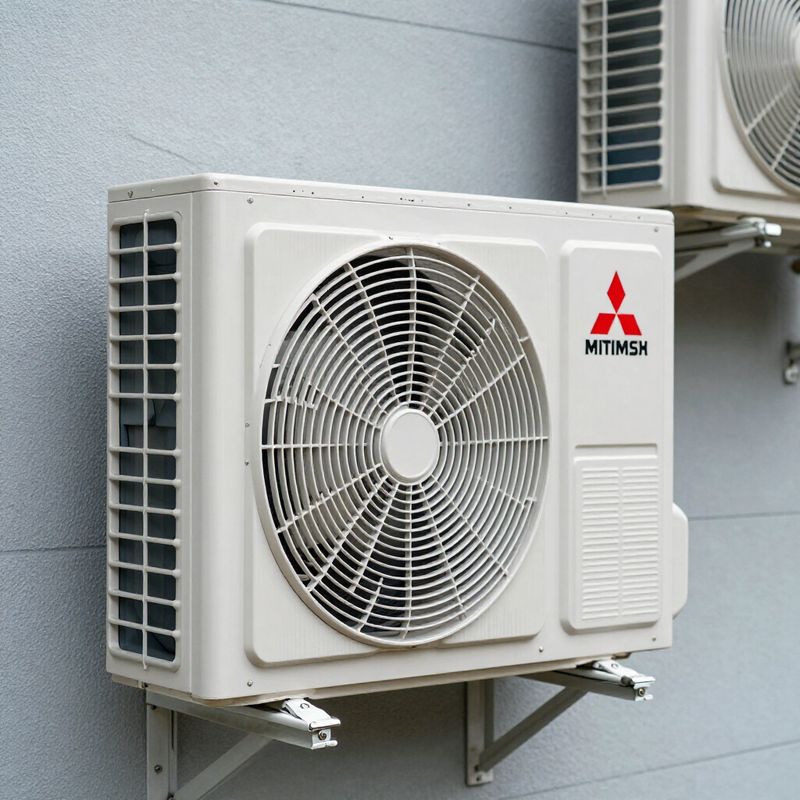Klimainstallationsgerät Mitsubishi Singlesplit Set.