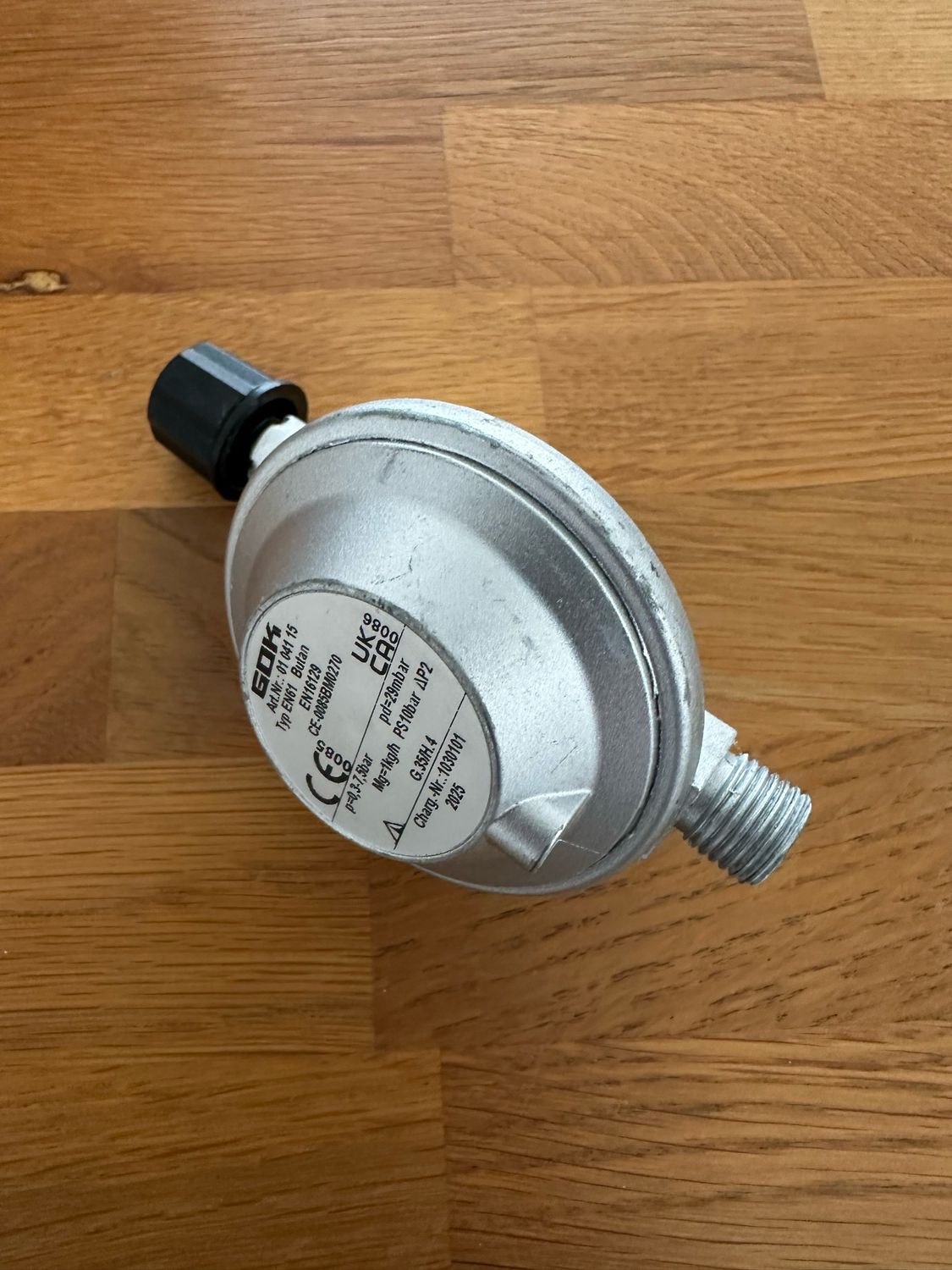 Kartuschenregler 7/16" EN417