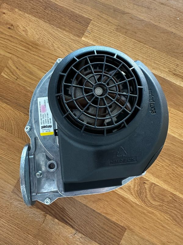 Gebläse zu Gaswandtherme