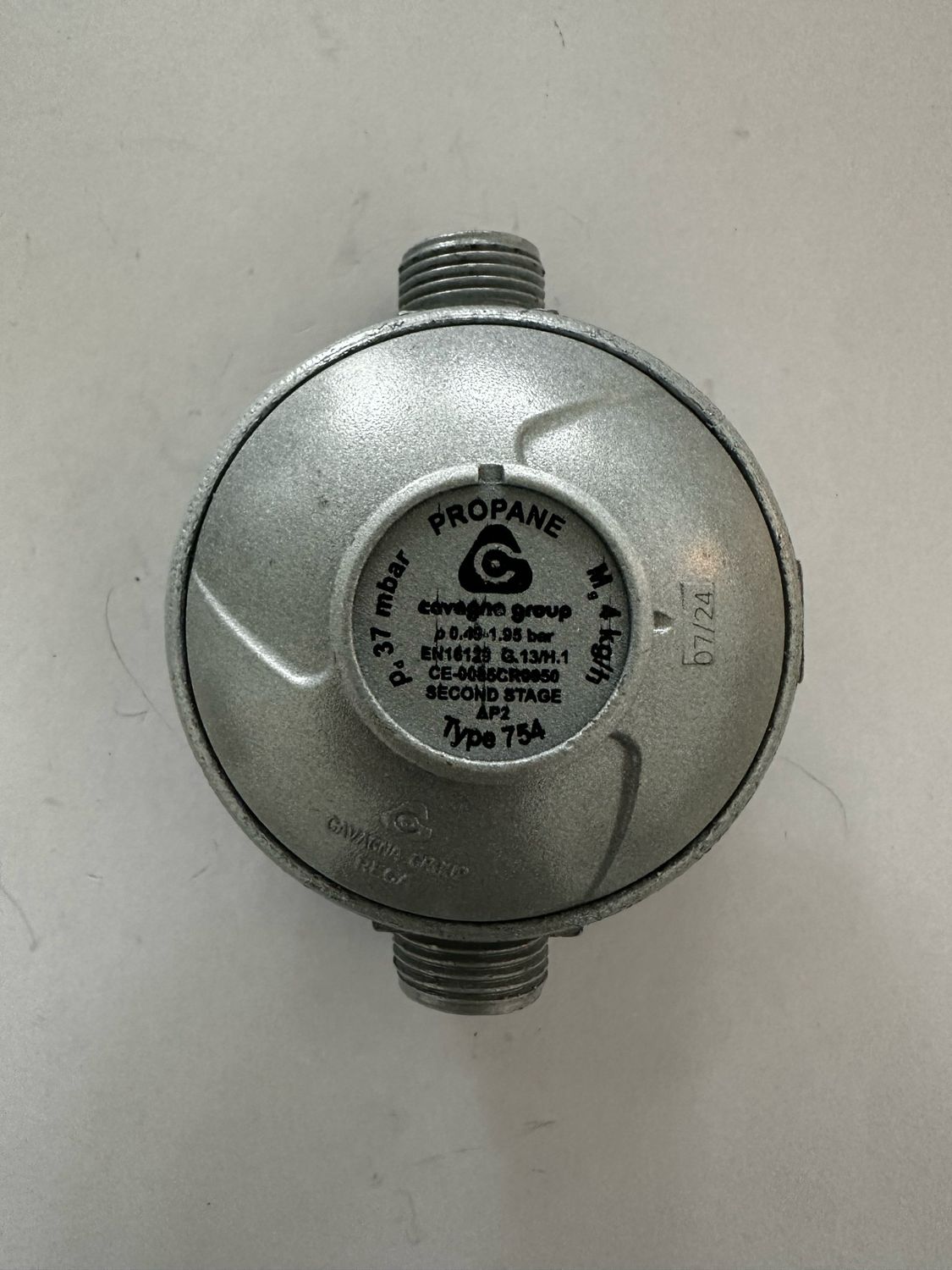 Druckregler für Geräte 37mbar 50mbar 4kg/h