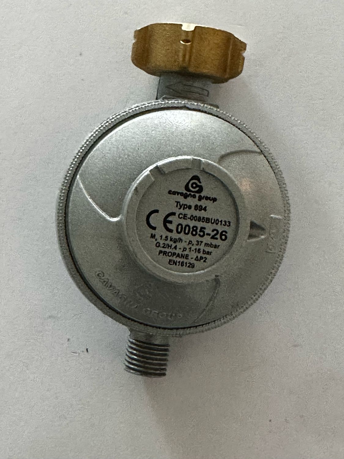 Druckregler 29/37/50mbar