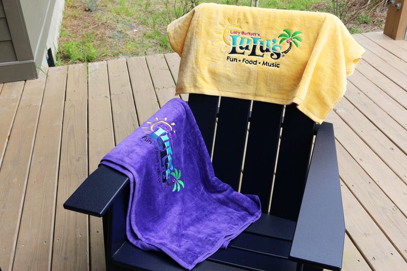Logo Beach Terry Towel