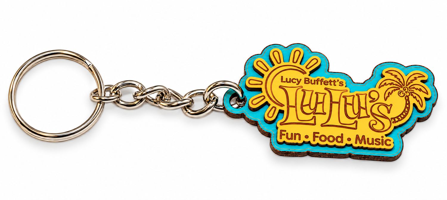 Wood Key Chain