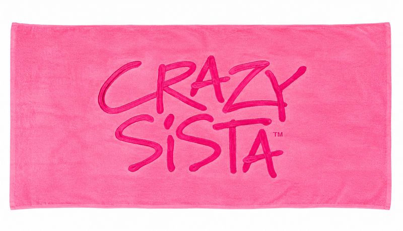 Crazy Sista Beach Towel