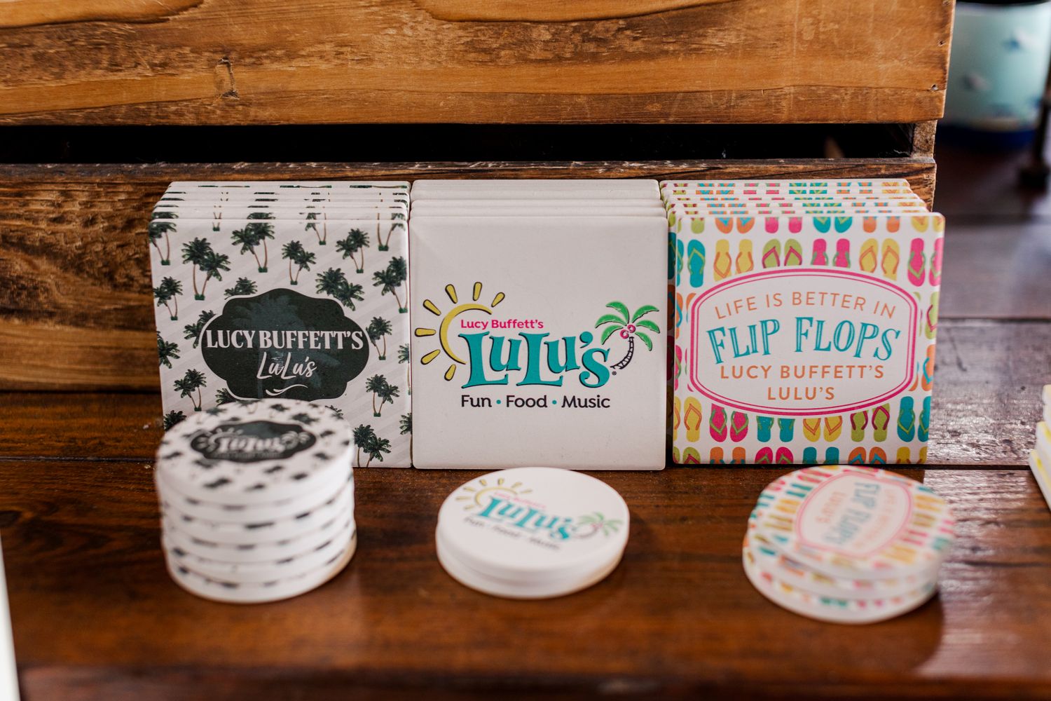 LuLu's Square Coasters