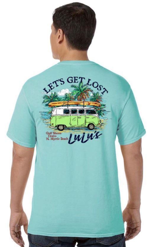 Lets Get Lost Tee, Color: Chalky Mint, Size: SM